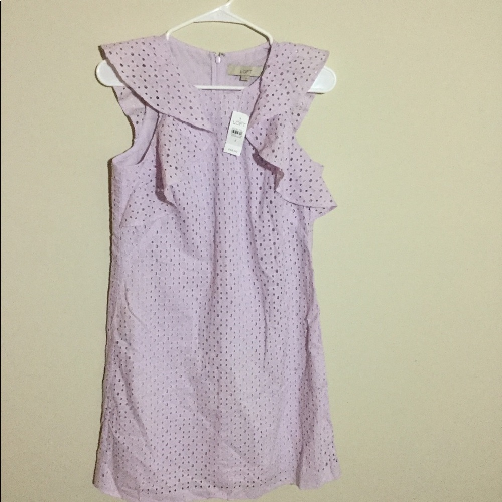 NWT Loft eyelet dress